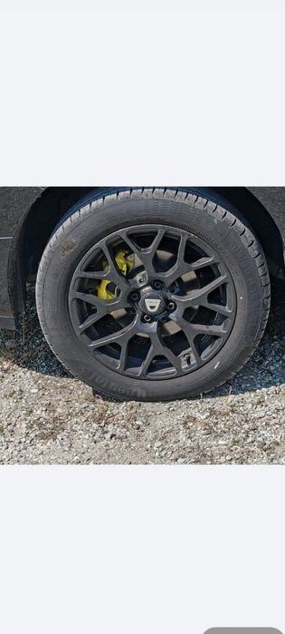 Jante aliaj 4 x100 r 16 j 6,5  cu cauciucuri de vara