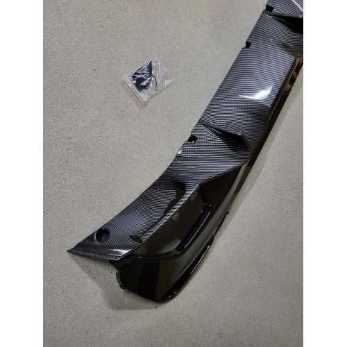Difuzor Prelungire Model Performance Bara M BMW G30 G31, Negru+Carbon