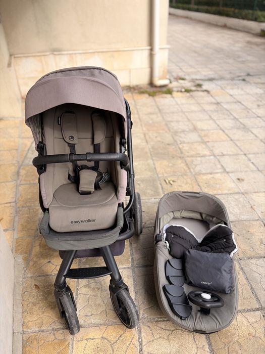 Easywalker Количка Harvey 3 Forest Green 2 в 1