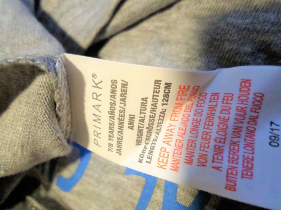 Дизайнерска блуза с къс ръкав PRIMARK (8г.)