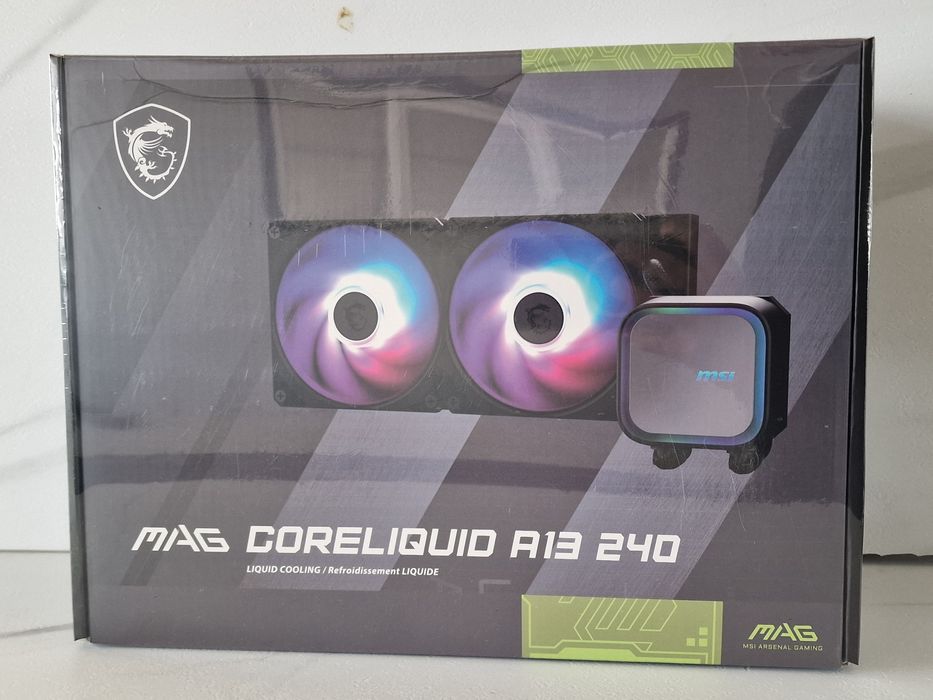 Cooler CPU MSI Mag Coreliquid A13 240 ARGB Black