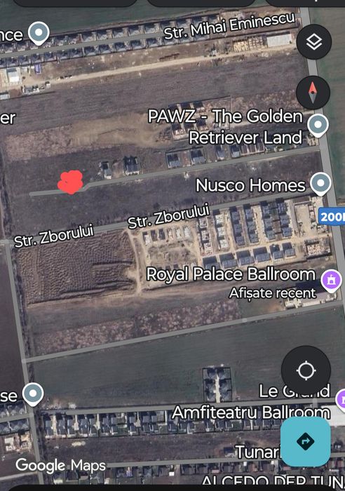 Inchiriere teren 1657 mp Tunari Ilfov