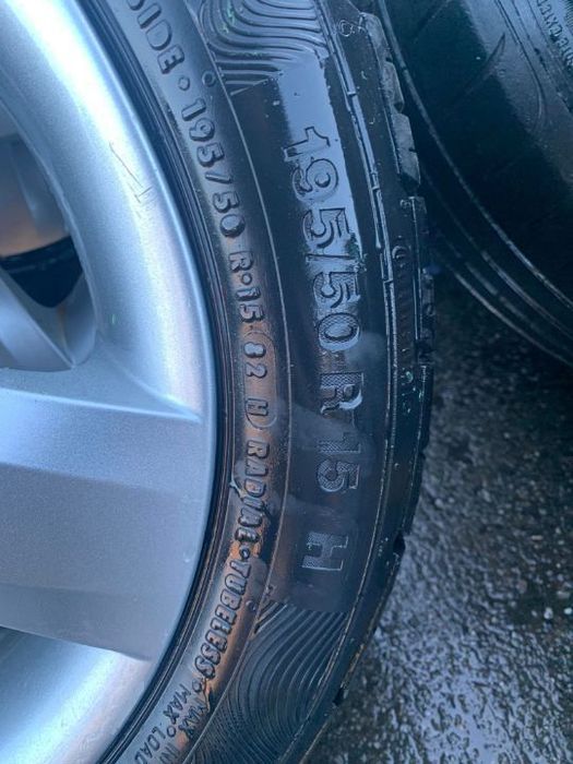 Vand set de jante aliaj cu cauciucuri Ford Focus MK1 2001, 195/50 R15, 6jx15h2 et52.5