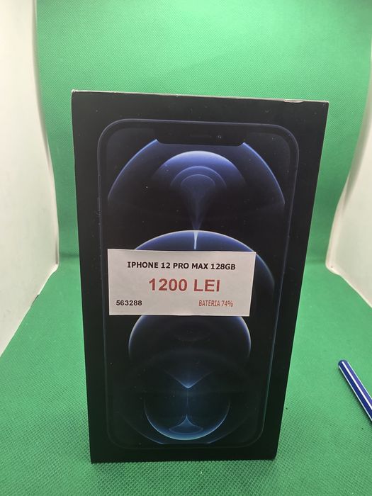 Iphone 12 Pro Max 128GB•Bateria 74%•Amanet Lazar Crangasi •56328