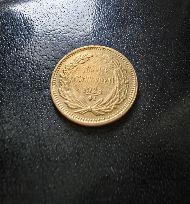 Златна монета 50 куруша