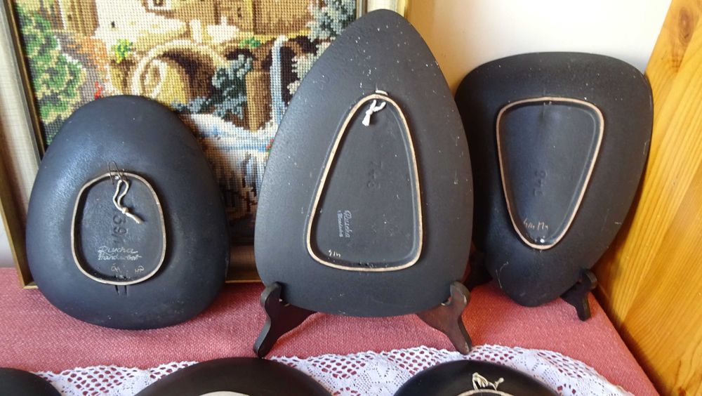 Чинии за стена художествена керамика Ruscha handarbeid 1951-1970г