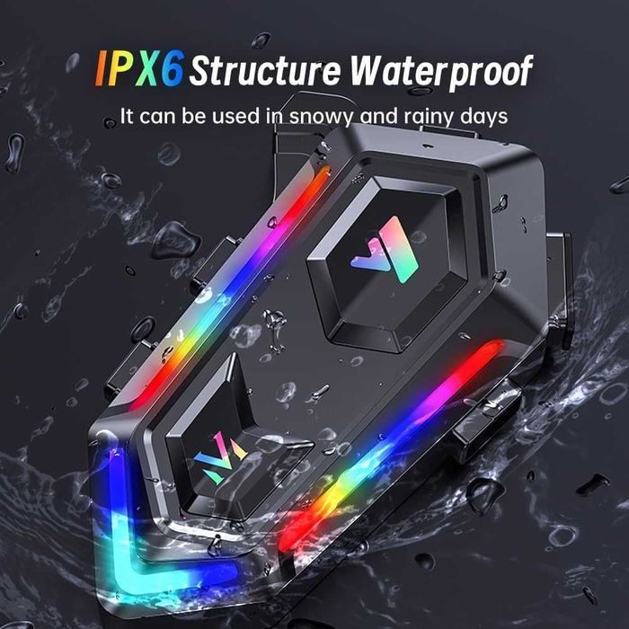 Bluetooth слушалка за мотоциклетна каска WNJACO Y20