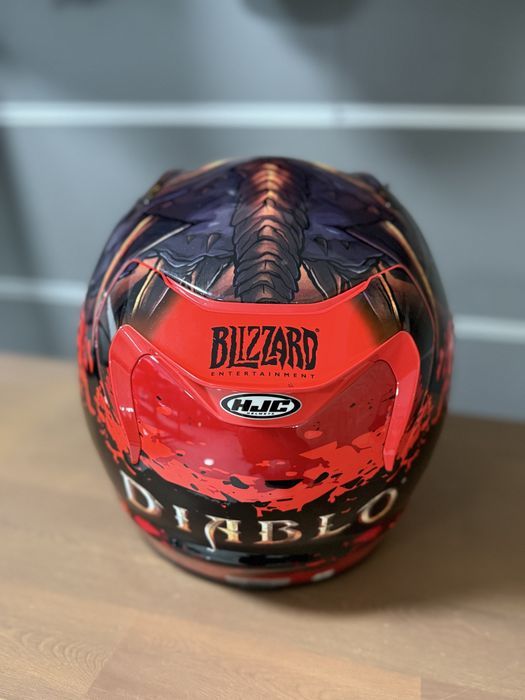 Casca moto Hjc Rpha 12 Diablo Blizzard