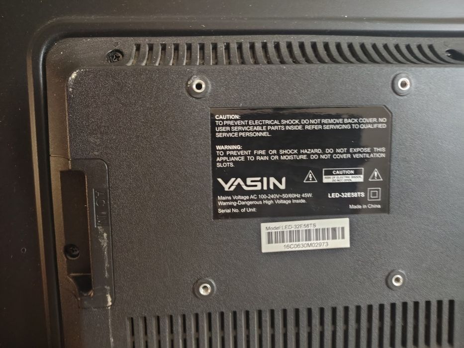 Телевизор Yasin LED-32E58TS