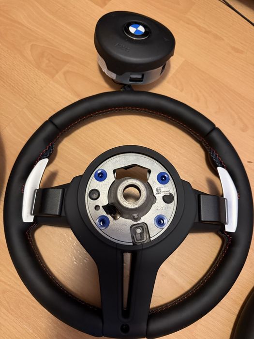 Volan m Bmw f10 f11 f01 f02 f06 f07 F12 f13 F01 f02 incalzire vibratii padele