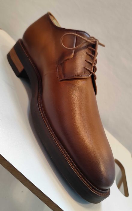 Pantofi derby 43 43.5 de lux Ortiz & Reed NOI piele naturala premium