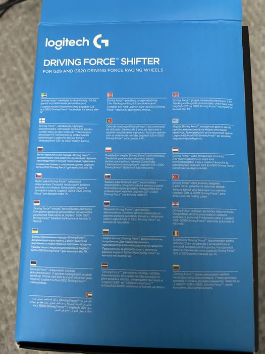 КПП logitech driving force shifter