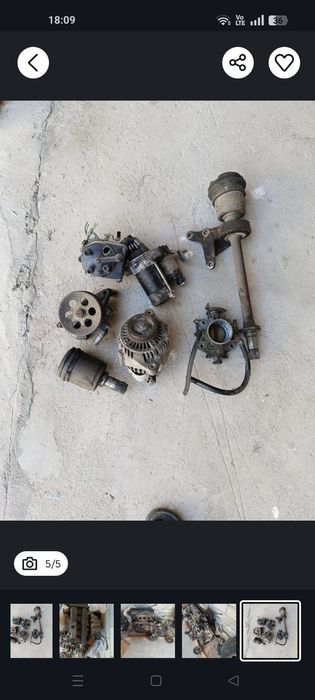 Продам навесные и двиготель на хонду срв rd1