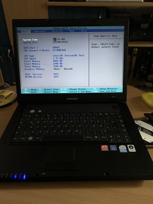 Laptop Samsung R60 Plus