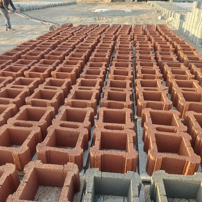 Тумба колонналарға арналған квадрат блоктар