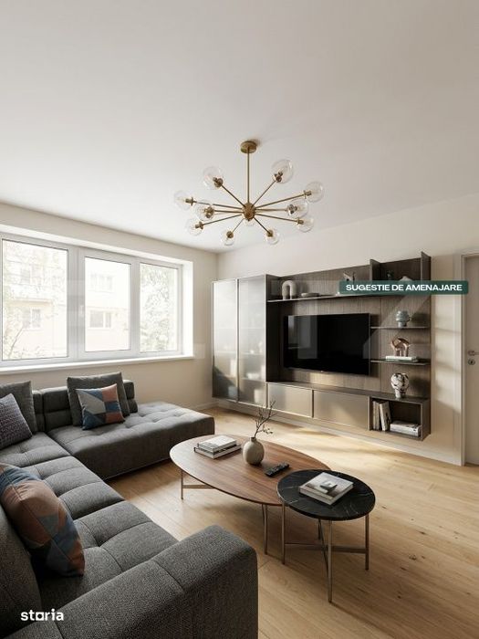 Apartament renovabil, 2 camere, 46 mp, Micro II — fotografia 1