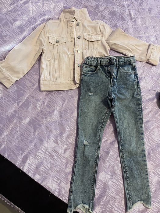 Яке и дънки на известни марки 4/5 години