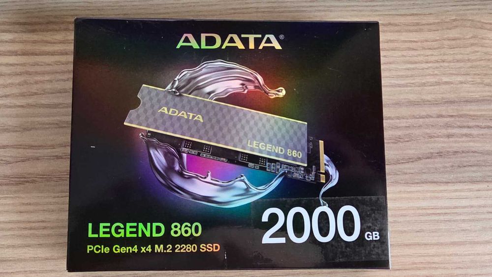 SSD A-DATA Legend 860 2TB M.2 NVME PCI-ex 4.0 Sigilat + Garantie 5 ani