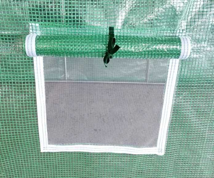 Solar de grădină 4x2x2m, polietilenă 180 g/m2, rezistentă la UV, țeavă 26 * 0.8 mm