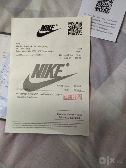 Nike Dunk low с липучками