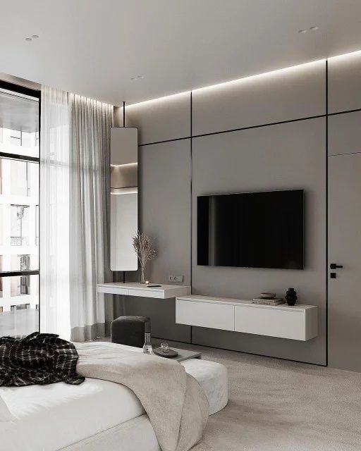 Установка бамбуковых панелей