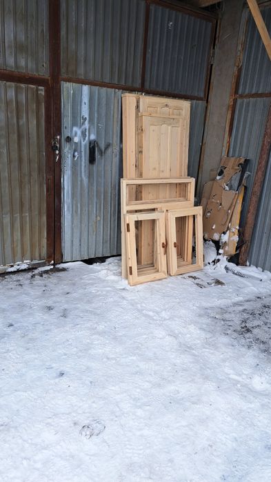 Двери деревянные  новый