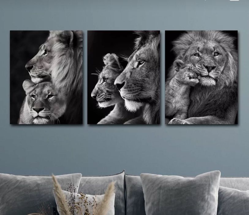 Модульные картины (набор из 3 шт.)