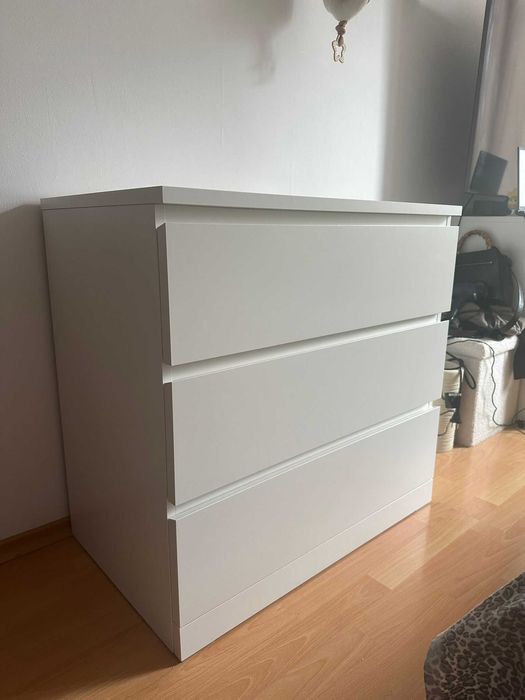 ИКЕА МАЛМ Скрин с 3 чекмеджета