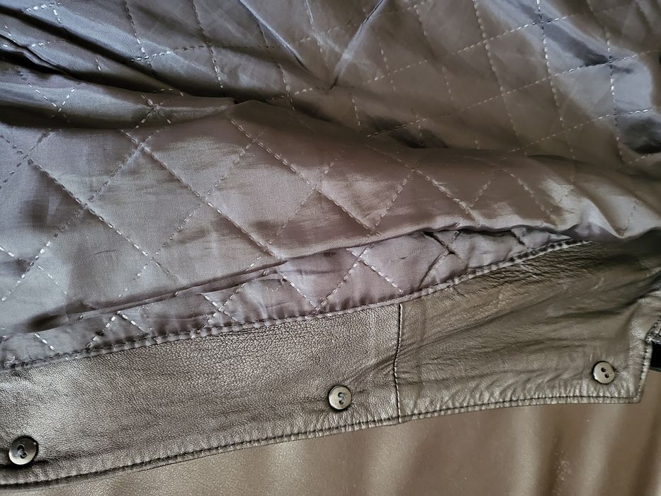 Дамско манто от естествена кожа