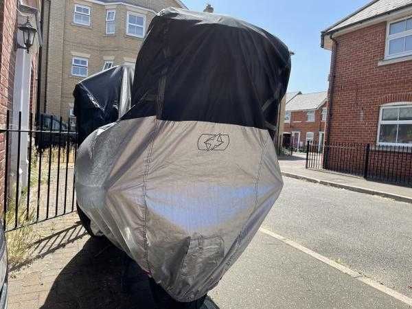 Покривало за мотор с куфар Topbox OXFORD RAINEX водоустойчиво