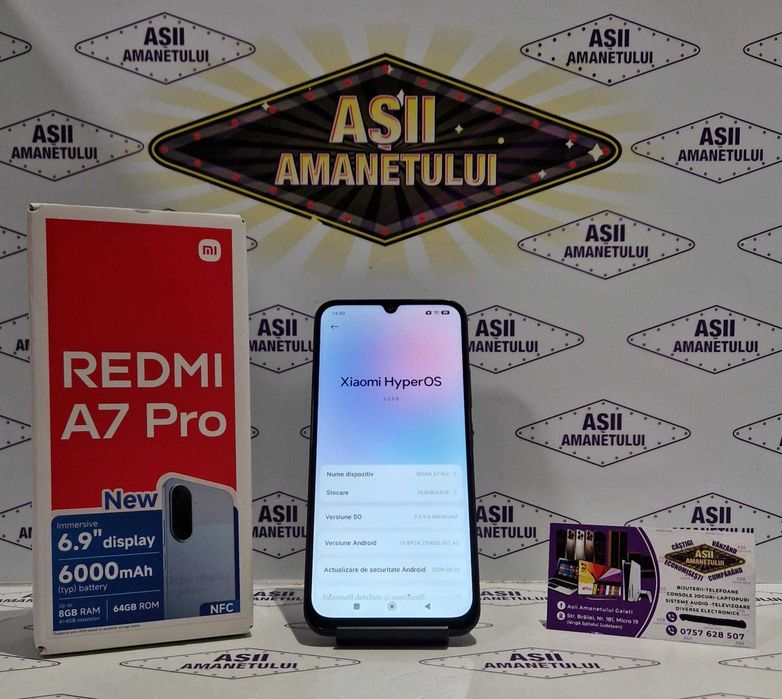 Asii Amanetului - Xiaomi Redmi A7 Pro 64GB, 8GB Ram