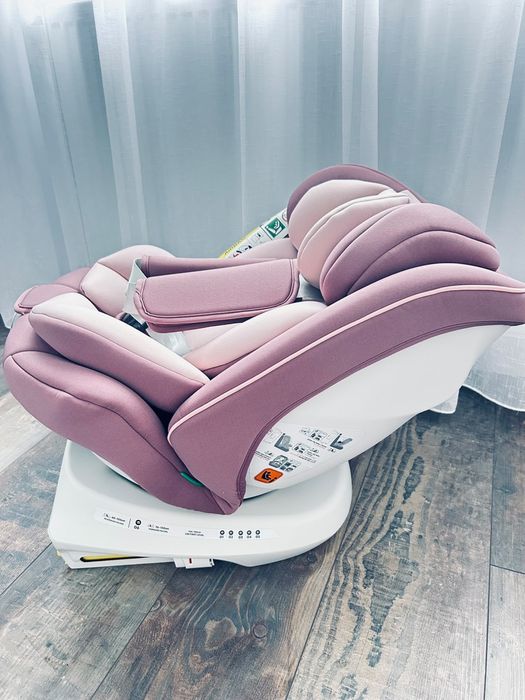 Scaun auto BUF BOOF TWT Plus iSize Rotativ 360, 0-36 kg, 40-150 cm, Mov