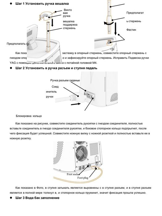 Аппарат IPL для лазерной эпиляции