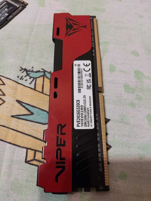 16GB 3200Mhz CL16 - DDR4 рам памет
