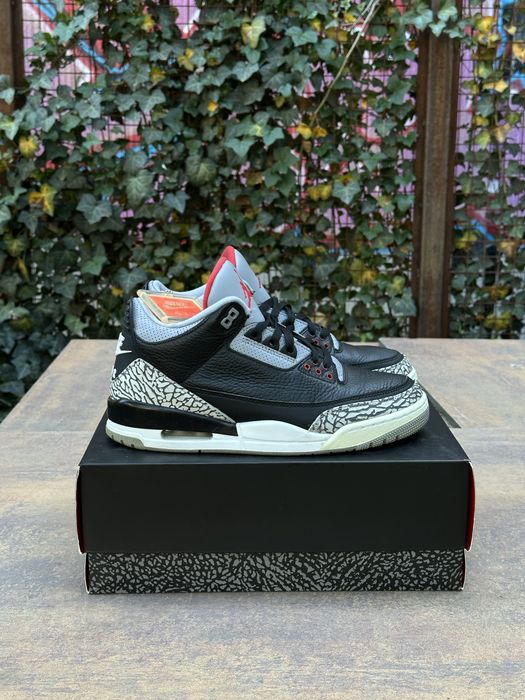Jordan Retro 3 Black Cement - 44 EU