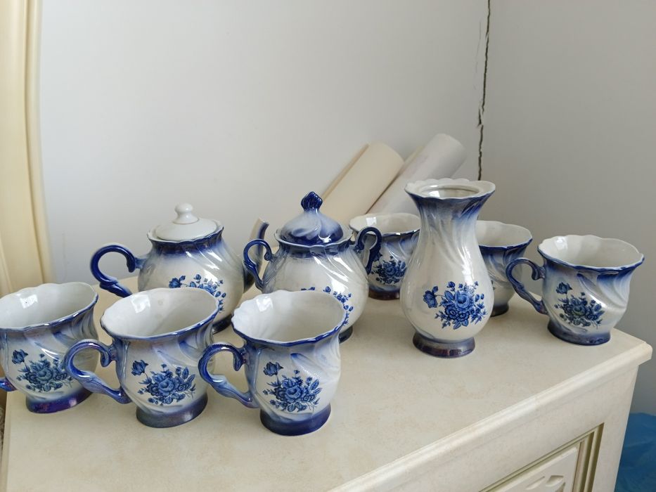 Сервиз чайный набор,новый