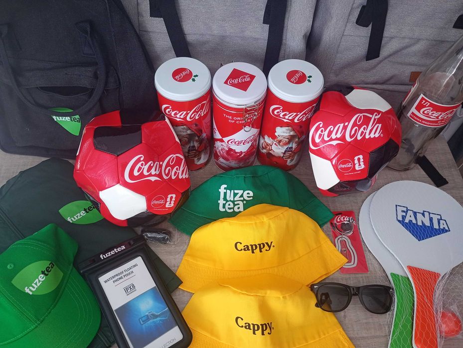 Различни артикули Кока Кола/ Coca Cola/ Фанта/ Спрайт/ Фюзтий