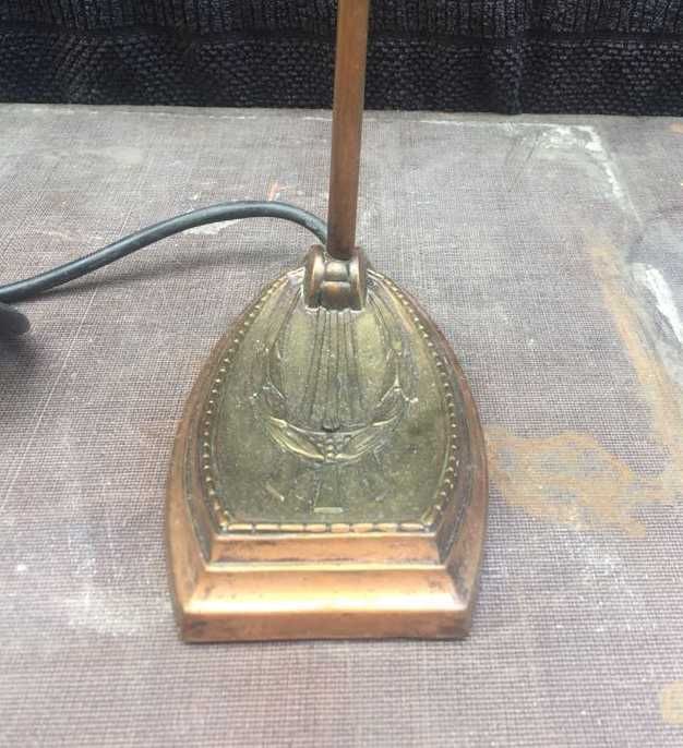 Настолна лампа - сецесион. Началото на 20-век.