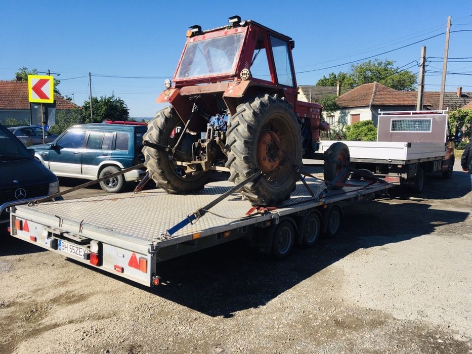 Transport tractoare, tractari auto, utilaje agricole, autoutilitare