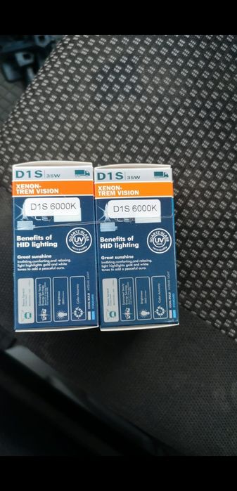 Becuri  led și xenon d1s d2s D3S   H⁷7ed 6000k