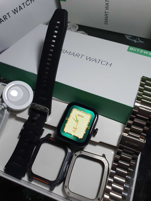 SmartWatch BlitzWolf W-GTC3 1.99 inch HD Apel bluetooth Comenzi Vocale