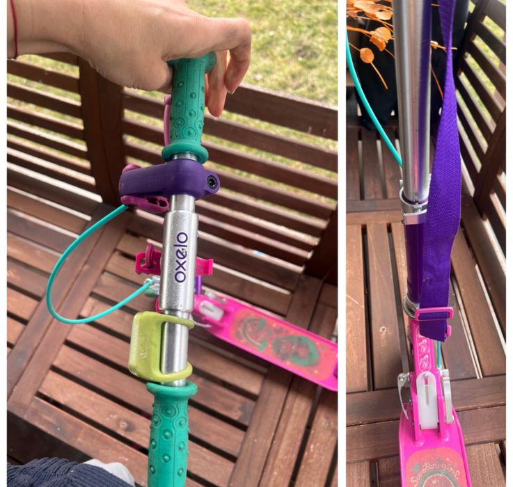 Trotineta Decathlon Oxelo pliabila frana