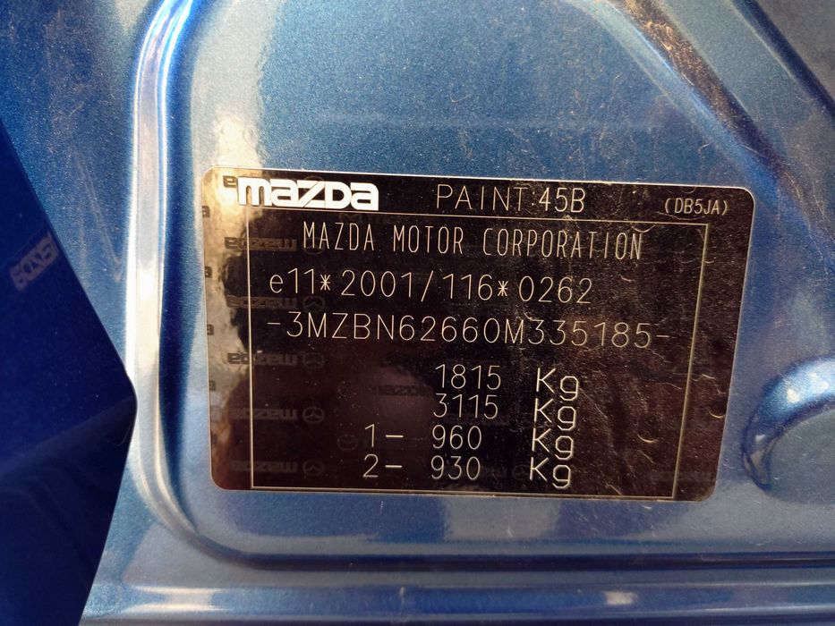 Mazda 3 fastback 2019, manuală, 2.0 benzină