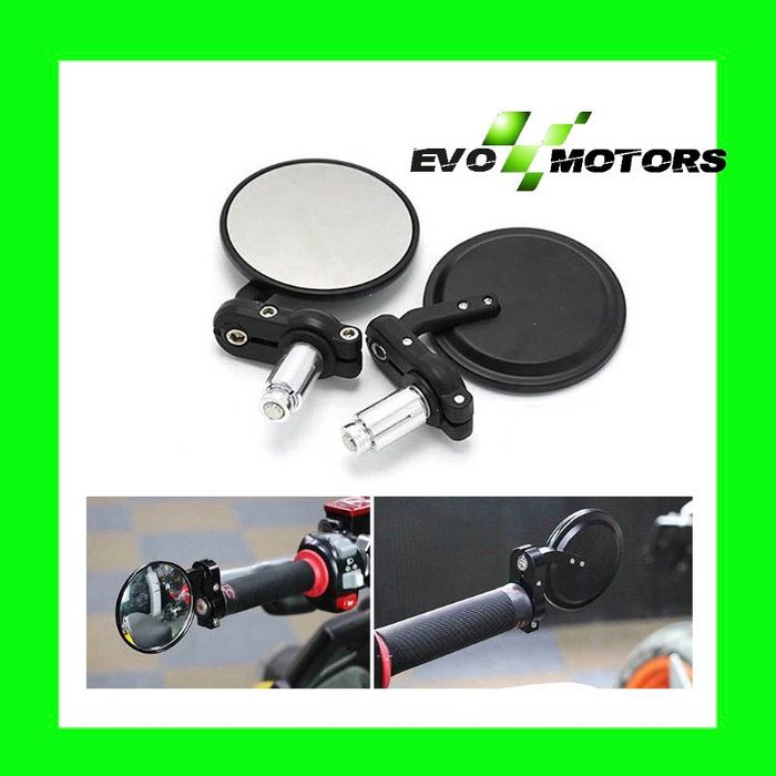 Set Oglinzi Capete capat Ghidon Moto Chooper Cafe Racer Naked A193