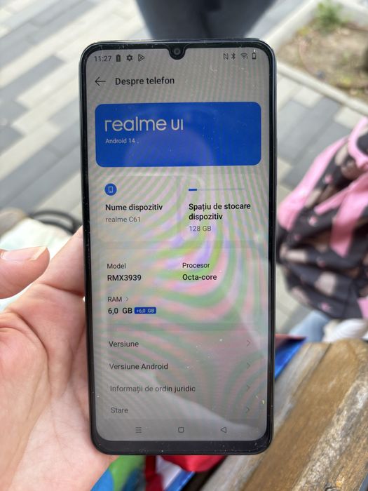 Realme C61 galben nou 128GB