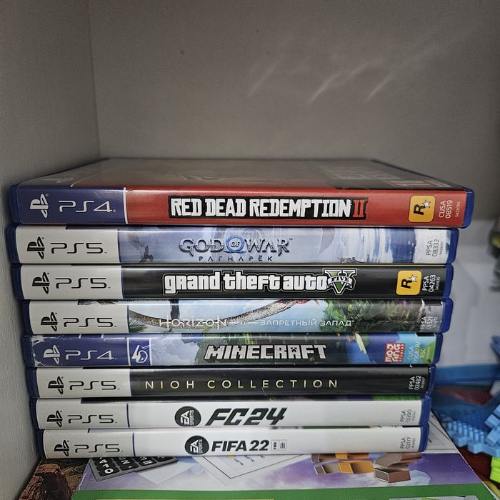 Продажа дисков для ps5 и ps4