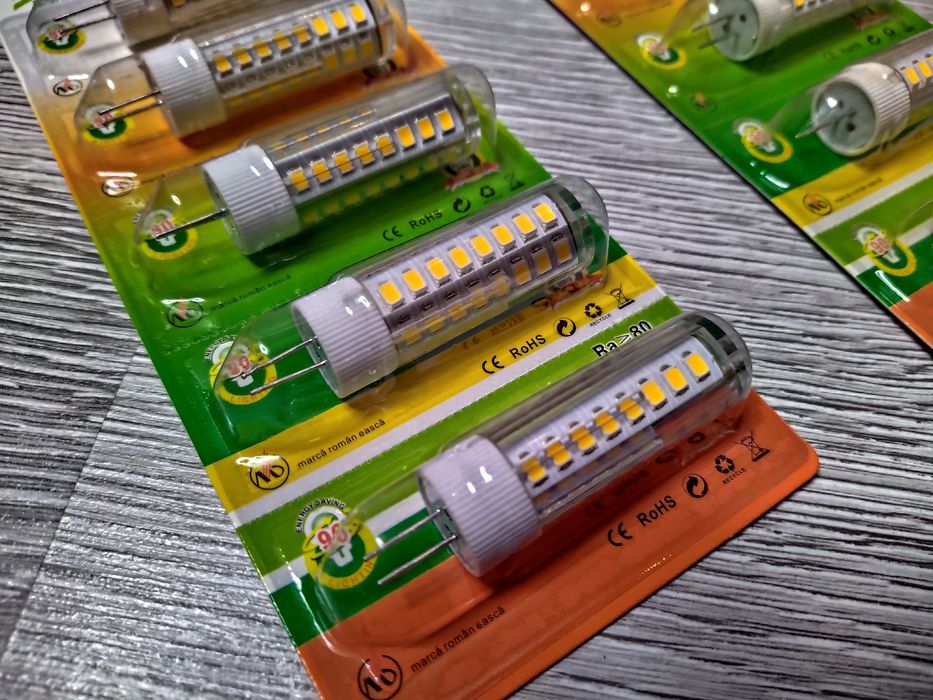 Bec  LED Ceramic G4 / 7W / 220V / 3000K / 600LM ( Lumina calda )