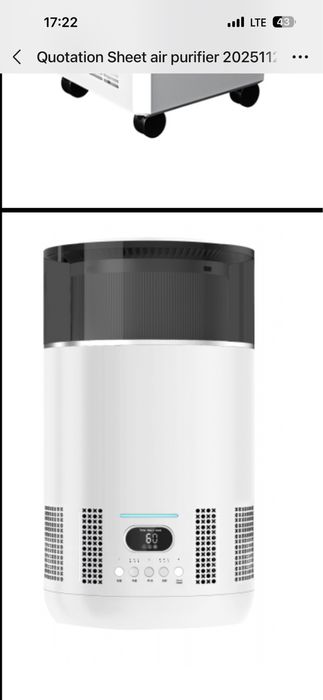 Hitoy mahsuloti havo tozalagich