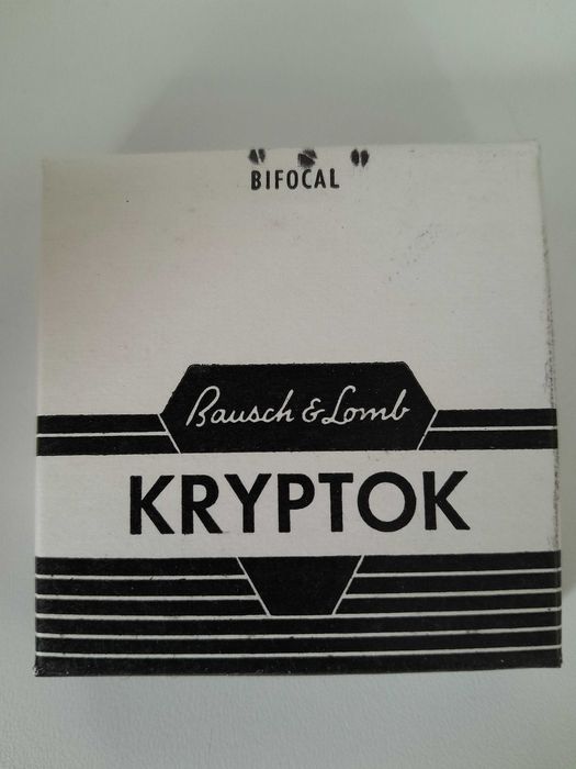 Lentile bifocale vechi ochelari Kryptok Canada Bausch&Lomb Germania