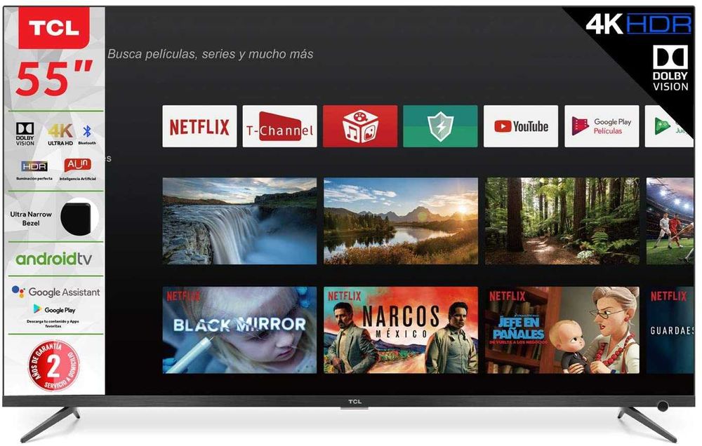 Телевизоры TCL 55 Full HD/4K UHD Smart TV склад  доставка бесплатна